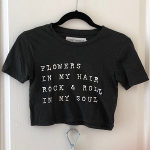 Gypsy soul crop top